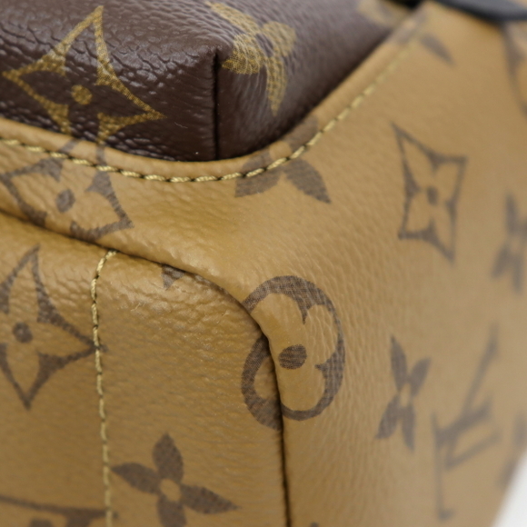 Louis Vuitton Palm Spring Backpack Mini Monogram Reverse Rucksack - Picture 5 of 7